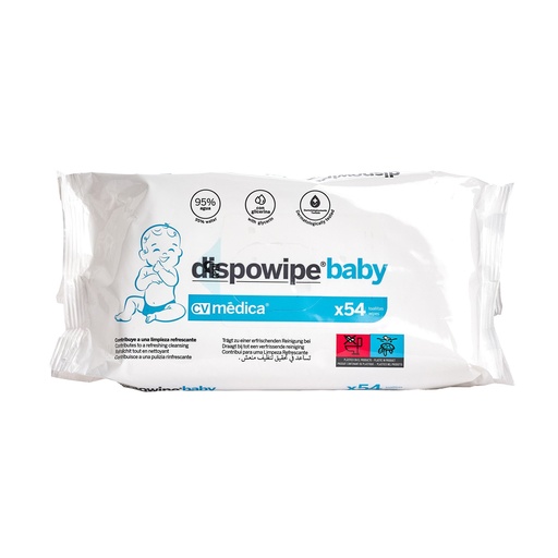 Vochtige doekjes voor baby’s met 95% water