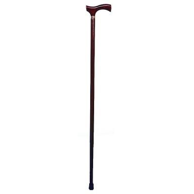 Luxe model 35 houten wandelstok, hoogte 90 cm, handvat met T-vorm