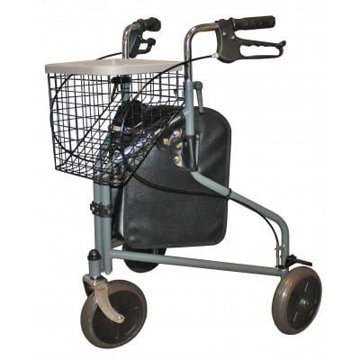 Rollator, 3 wielen, plooibaar