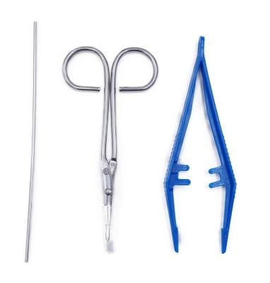 Gcare Medical Wiekenset N°2 | Knopsonde, Pincet en Schaar – Doos van 50