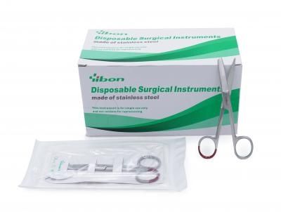Steriele Medische Schaar 13 cm – Scherp/Stomp | Doos van 20