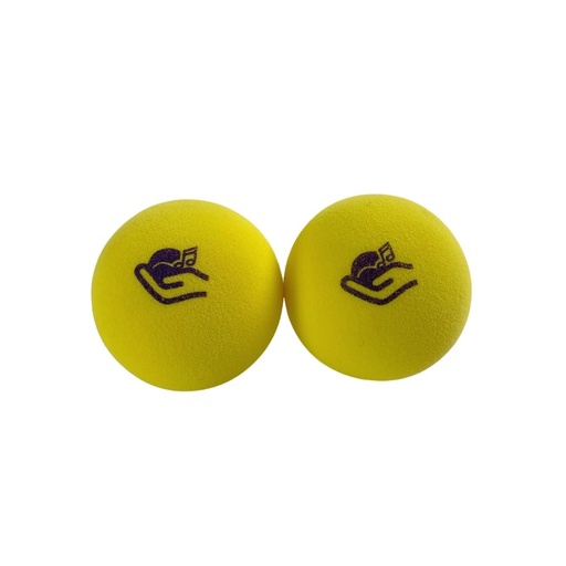 Tennisballen foam met geluid 2st 90mm