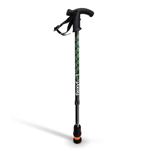 Flexyfoot Wandelstok met Derby handvat