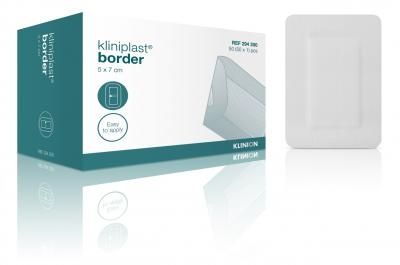 Kliniplast Border Chirurgische wondpleister met kompres - Doos van 50