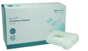 Snelverband Klini Aid Emergency, 8 x 6 cm - Doos van 10